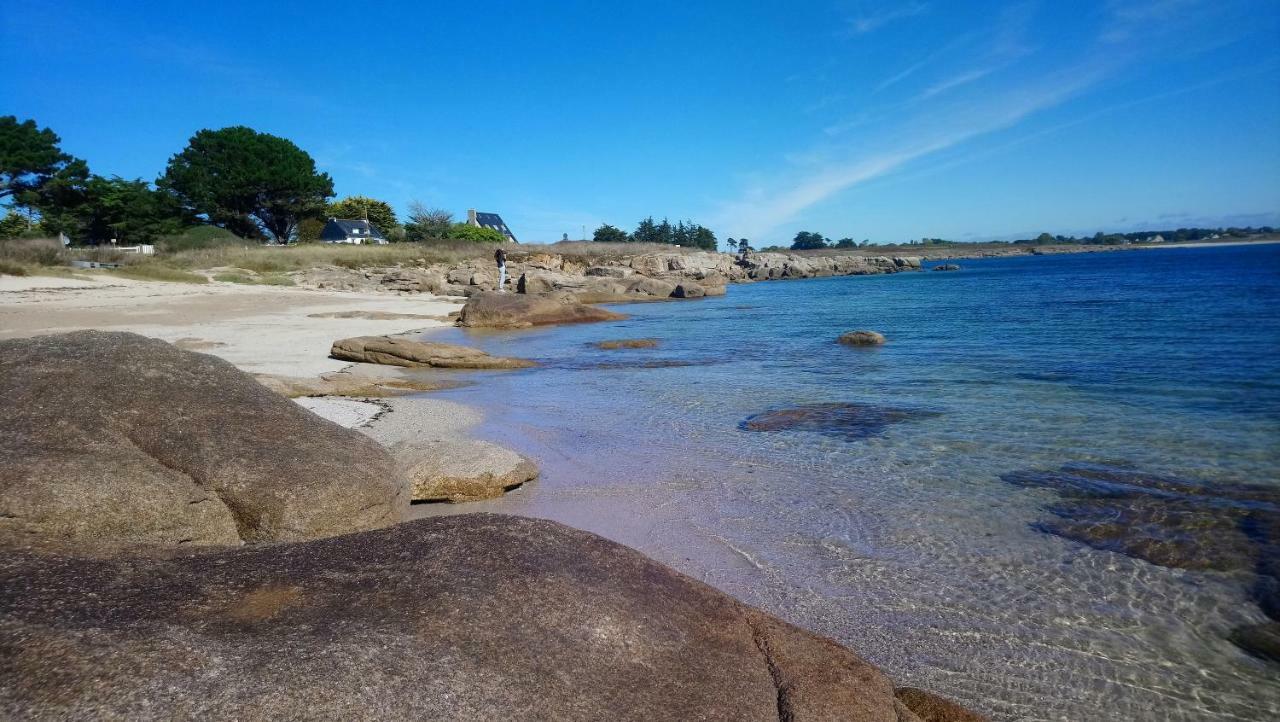 Les Roches Du Cabellou 150M De La Mer กงการ์โน ภายนอก รูปภาพ