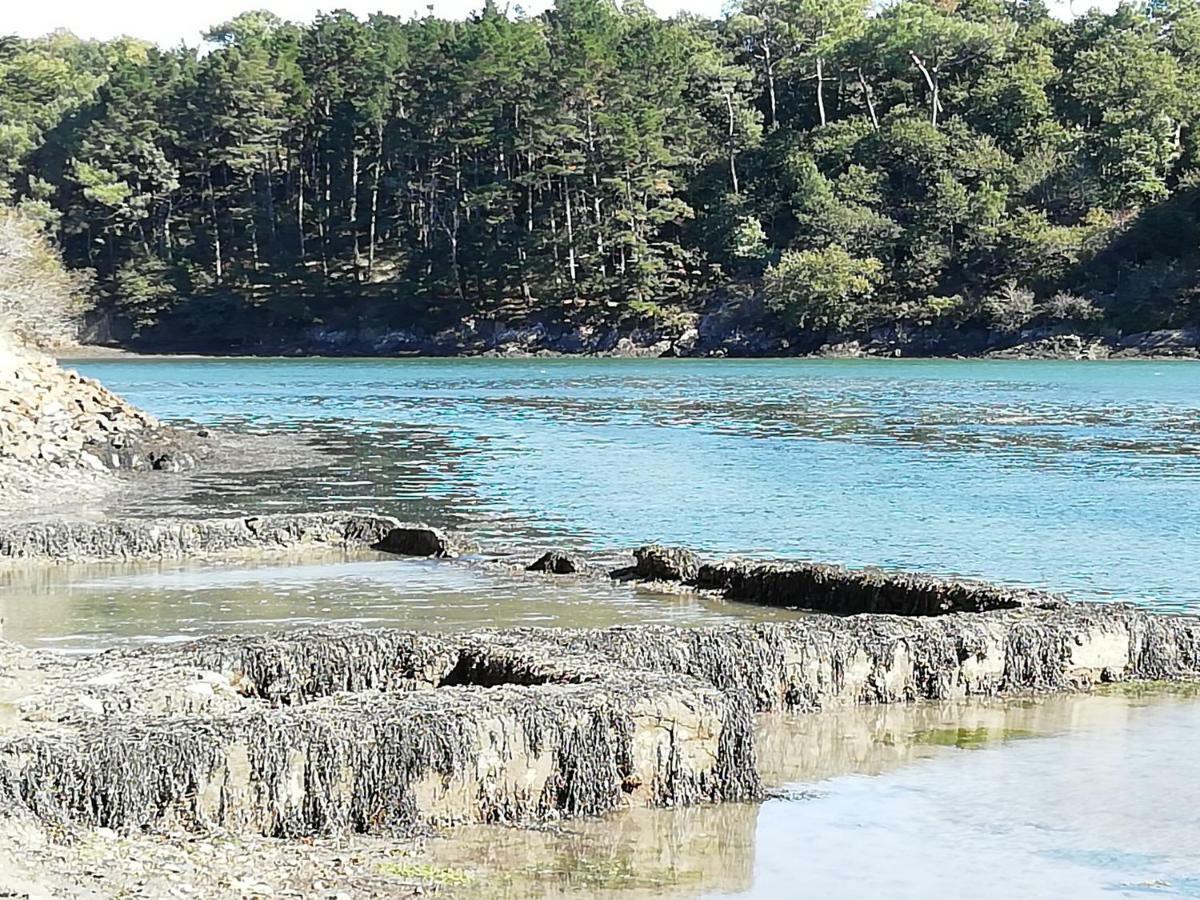 Les Roches Du Cabellou 150M De La Mer กงการ์โน ภายนอก รูปภาพ